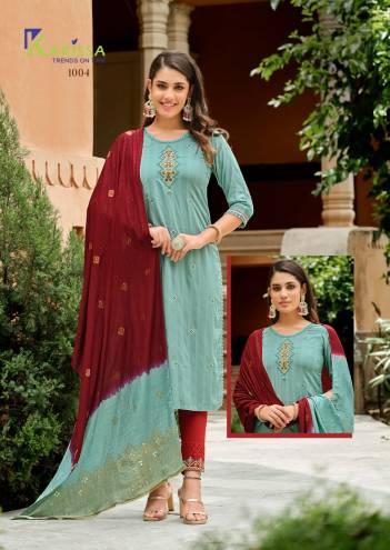 ANUSHKA BY KARISSA RAYON SALWAR KAMEEZ WHOLESALER IN INDIA